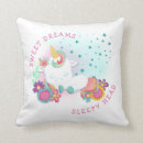Search for unicorn pillows White