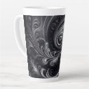 Recherche de tourbillonnant tasses Noir et blanc