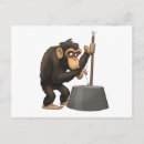 Recherche de chimpanzee postcards Animaux