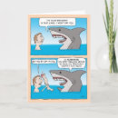 Search for funny shark birthday cards Humour