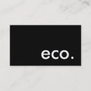 Search for eco business cards Environmentalist