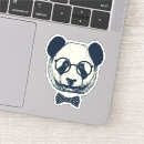 Search for funny bear stickers Hipster