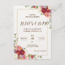 Recherche de pivoine rouge invitations Vintage