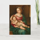 Search for vintage religious christmas cards Madonna and child