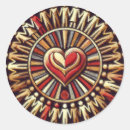 Recherche de amour et harmonie autocollants Unité