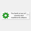 Search for earth bumper stickers Faith
