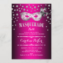 Search for silver masquerade invitations Mask