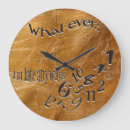 Search for always late clocks Who cares