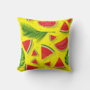 Recherche de melon décoration coussins Rouge