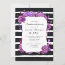 Search for purple bachelorette party invitations For her