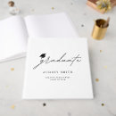Search for graduation guest books Minimalist