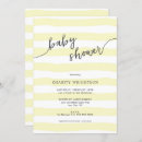 Search for unknown gender baby shower invitations Stripes