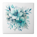 Search for light turquoise tiles Floral