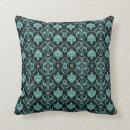 Search for black and teal pillows Pretty