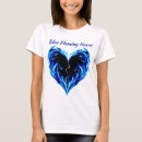 Search for blue flame tshirts Heart