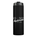 Search for mr and mrs travel mugs Black and white