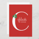 Search for red seasonal invitations White