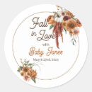 Search for baby shower invitation stickers Brown