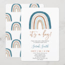 Search for colourful baby boy shower invitations Blue