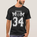 Search for proud football mom tshirts Player