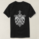 Search for gothic cross tshirts Skeleton