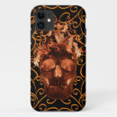 Search for skull and flames iphone cases Skeleton