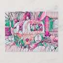 Search for vintage camper postcards Pink