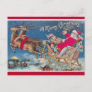 Recherche de vintage santa claus postcards Renne