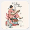 Search for literary stickers Vintage