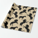 Recherche de silhouette de cheval papier cadeau Chevaux