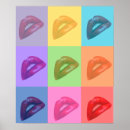 Search for pop art lips posters Colourful