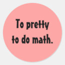 Search for do the math stickers School