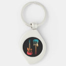 Search for rock guitarist keychains Electric
