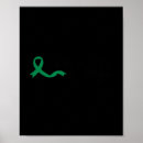 Search for mental health ribbon posters Green