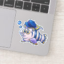 Search for kids fish stickers Under the sea