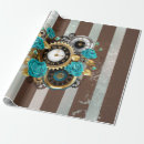 Recherche de horloge papier cadeau Antique