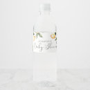 Search for lemon water bottle labels Elegant