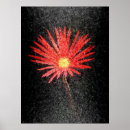 Search for red daisy art Abstract