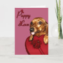 Recherche de teckels vœux cartes Amour