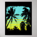 Search for vintage graphic design posters Sunset