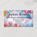 Search for balloon artist business cards Minimalist
