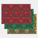 Recherche de dark christmas wrapping paper Élégant