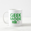 Search for geek mode on mugs Funny