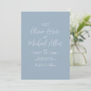 Search for light blue and white invitations Chic
