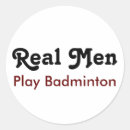Recherche de de badminton autocollants Amoureux du badminton