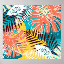 Search for tropical colours posters Watercolor