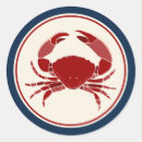 Search for red crab stickers Beach