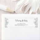 Search for olive return address labels Minimalistic