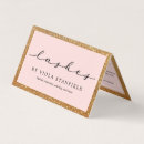 Recherche de blush pink cartes visite Chic