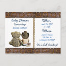 Search for cowboy baby boy shower invitations Teddy bear
